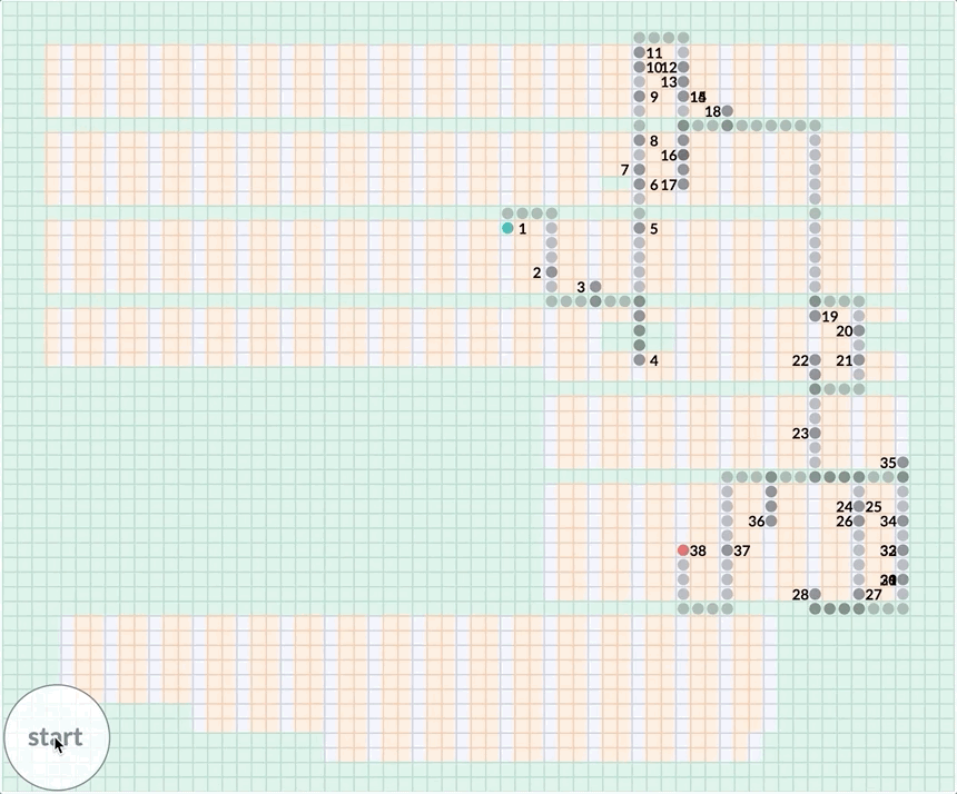 pick path animation